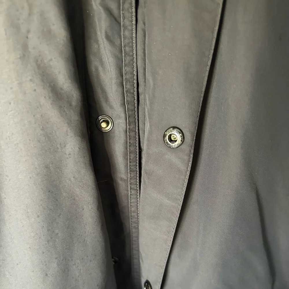 The North Face Men's Charcoal and Black Hooded Performance Jacket Size XXL